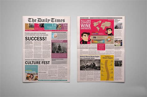 20 Creative Newspaper Layout Designs Examples Best Blog Themes
