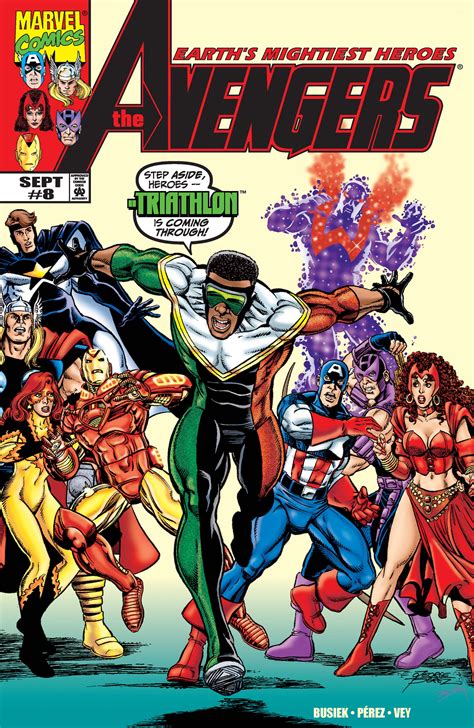Avengers 1998 8 Comic Issues Marvel