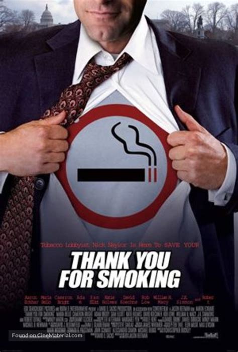 Thank You For Smoking 2005 Movie Poster