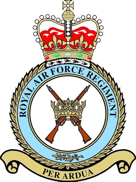 Raf Regiment Badge Table Air Force Badge Badge Military Insignia