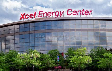 Xcel Energy Center Editorial Photo Image Of National 42820681