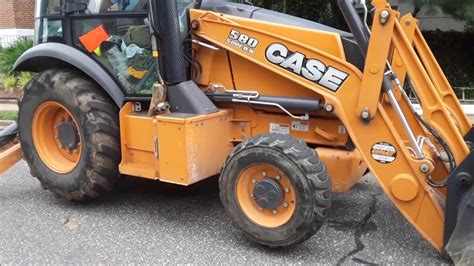 Case 580 Backhoe Loader Youtube