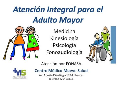 Atención Integral Del Adulto Mayor Mueve Salud Ltda