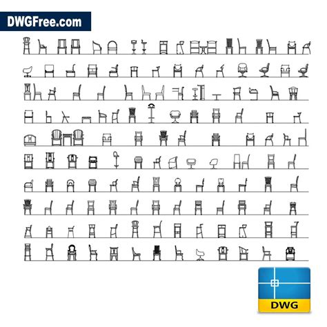Autocad blocks free download office chairs cad block furniture dwg autocad free download file in plan and elevation view dwg file size: Chairs and armchairs DWG - Download Autocad Blocks Model ...