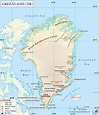 Greenland Map | Map of Greenland | Collection of Greenland Maps