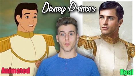Disney Princes In Real Life Youtube