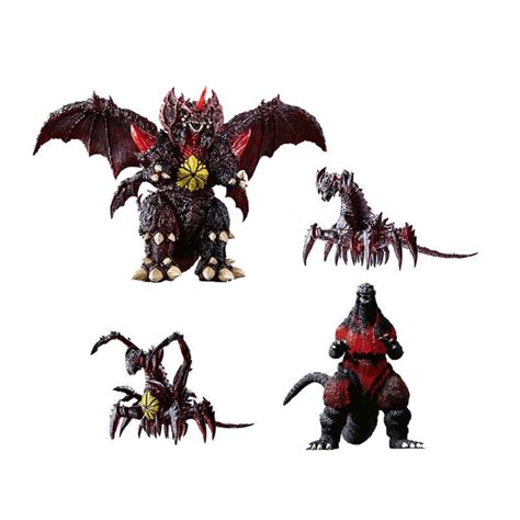 Godzilla Gashapon Hgx Godzilla 1 Godzilla Vs Destoroyah Teslas Toys