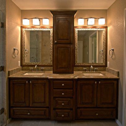 60 double sink vanity wood body and quartz white, white by constantia (1) $1,837. Bathroom vanity tower Design Ideas, Pictures, Remodel and ...