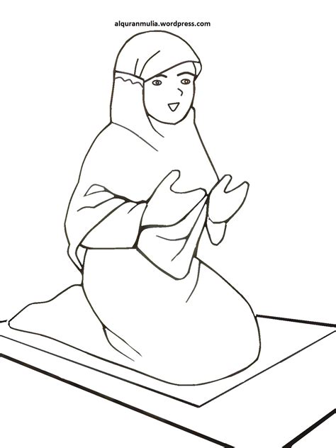 Gambar kartun karikatur muslimah keren. Gambar Kartun Muslimah Lagi Sholat | Gambar Kartun