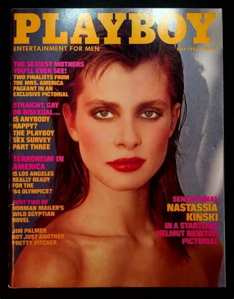 VINTAGE PLAYBOY MAGAZINE May 1983 VG Nastassia Kinski Helmut Newton