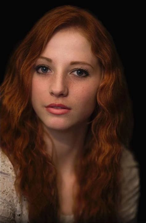 Stunning Redhead Portrait Art Redheads Red Hair Stunning Redhead