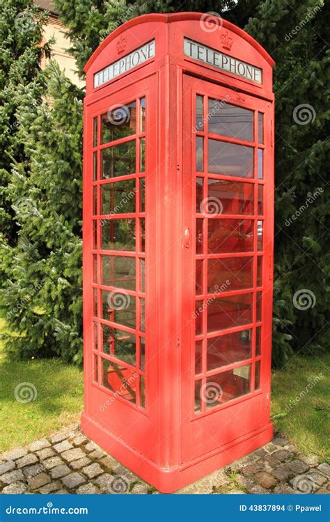 Telephone Box Stock Photo Image Of Communication Booth 43837894