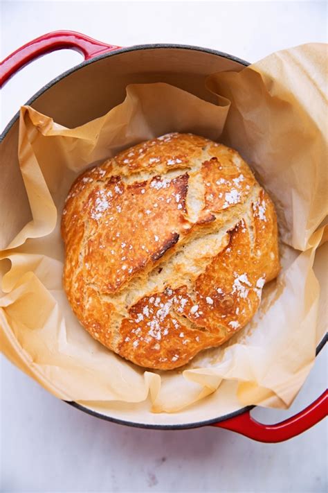 No knead/no dutch oven bread. No-Knead Artisan Style Dutch Oven Bread Recipe | Little Spice Jar