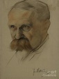 Portrait Of Julian Marchlewski Drawing by Heritage Images | Fine Art ...