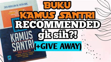 Review kamus bahasa arab (kamus santri) - belajar bahasa arab - YouTube