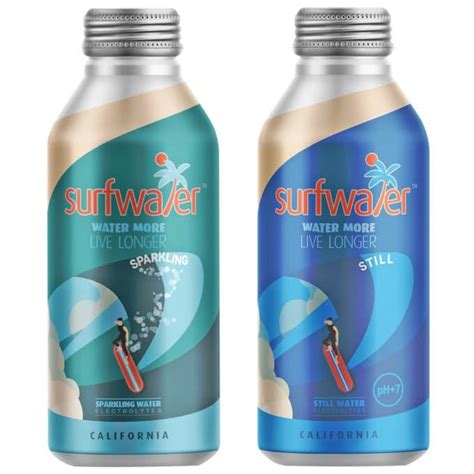 Aluminum Bottled Water Brand Surfwater Announces Launch Bevnet Com