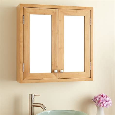 Wood medicine cabinet with mirror. Home Ideas & Home Designs: Bathroom Medicine Cabinets with ...