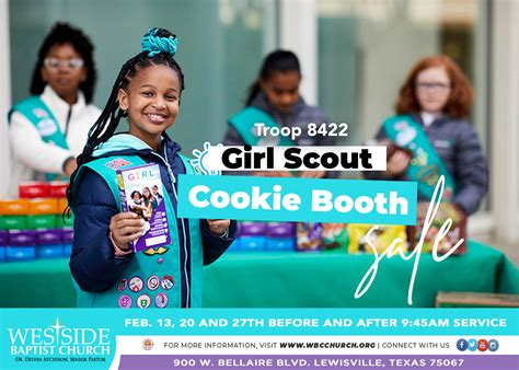 Girl Scouts Cookie Booth Westside
