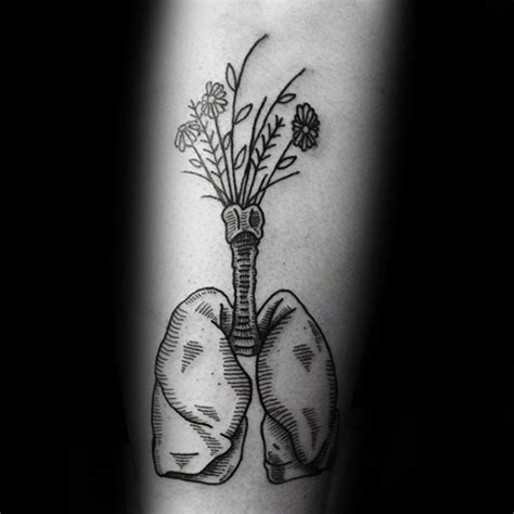 40 Lung Tattoo Designs For Men Organ Ink Ideas Tattoo Designs Men