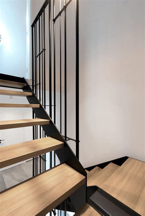 Schody Stalowo Drewniane Dwubiegowe Staircraft Bielsko Bia A