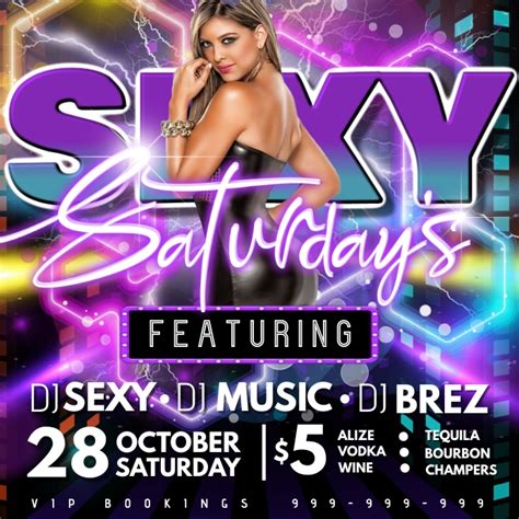 Copy Of Sexy Saturdays Poster Postermywall