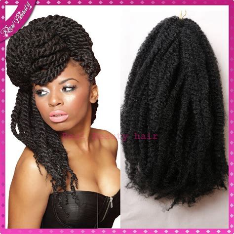 Synthetic Marley Braid Hair Afro Kinky New Style Twist Braiding Hair