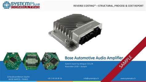 Bose Automotive Audio Amplifier