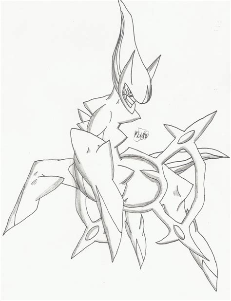 The Best Free Arceus Drawing Images Download From 59 Free Drawings Of