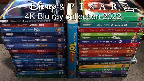 Disney And Pixar 4k Blu Ray Collection 2022 Youtube