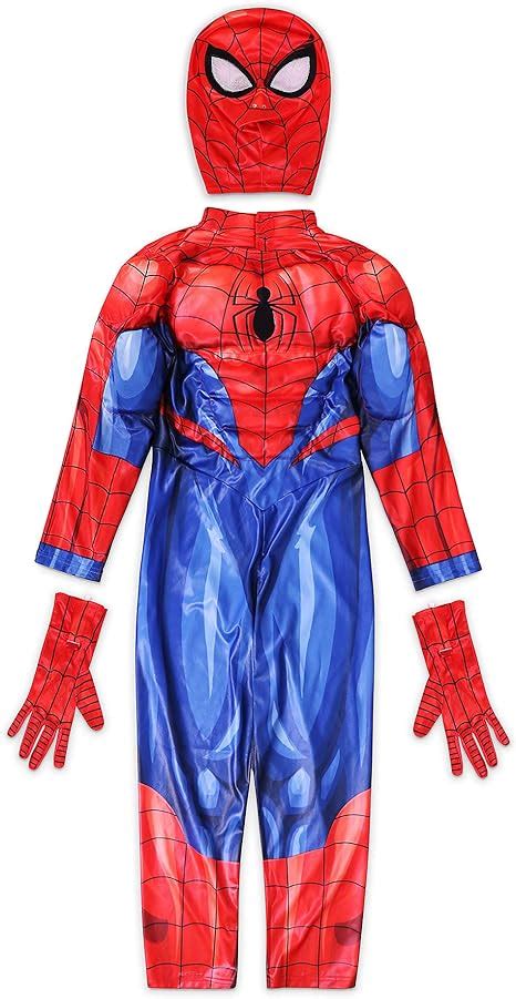 Marvel Spider Man Costume For Boys Uk Clothing