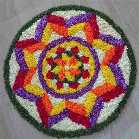 You can send onam wishes to people you love. Onam 2020: Simple, Easy to make Athapookalam Design ...