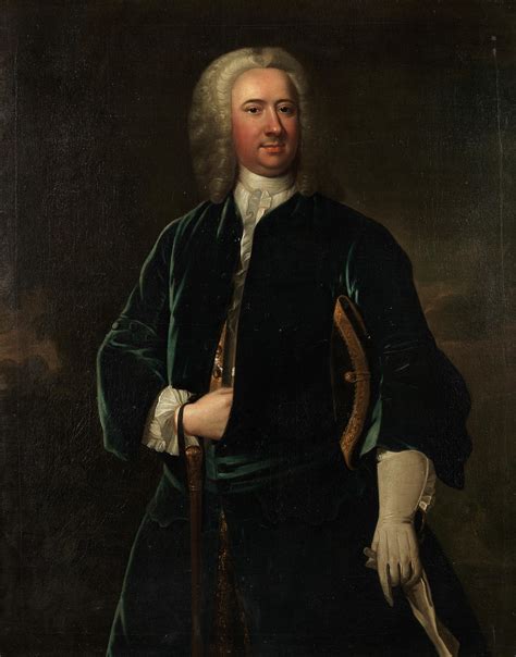 Bonhams Circle Of Thomas Hudson Devon 1701 1779 Twickenham Portrait