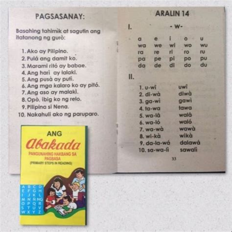 Ang Abakada Pangunahing Hakbang Sa Pagbasa Shopee Philippines