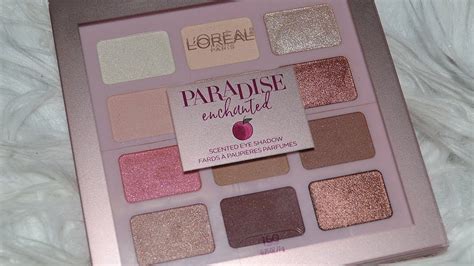 Loreal Paradise Enchanted Scented Palette Youtube