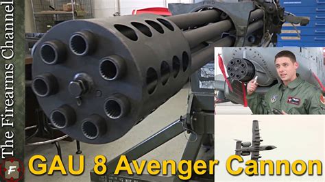 Gau 8 Avenger Cannon On The A 10 Thunderbolt Ii The Warthog Inside And