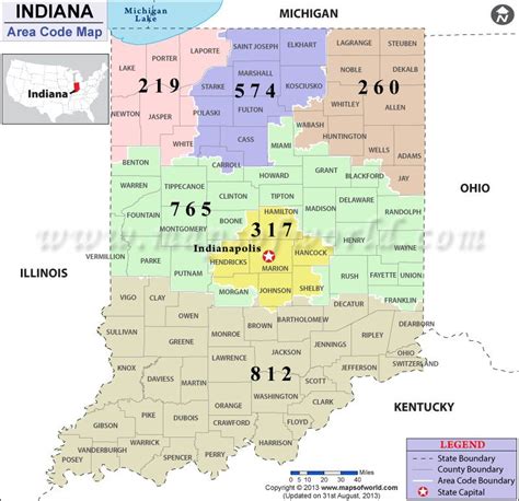 26 Kentucky Area Codes Map Maps Online For You