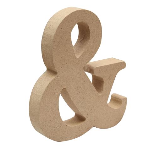 Visland 4 Inch Designable Wood Letters Unfinished Wood Letters For