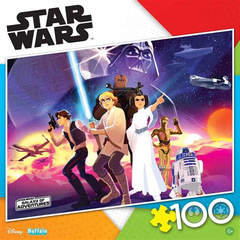 Star Wars Rebel Heroes 100 Pieces Buffalo Games Puzzle Warehouse