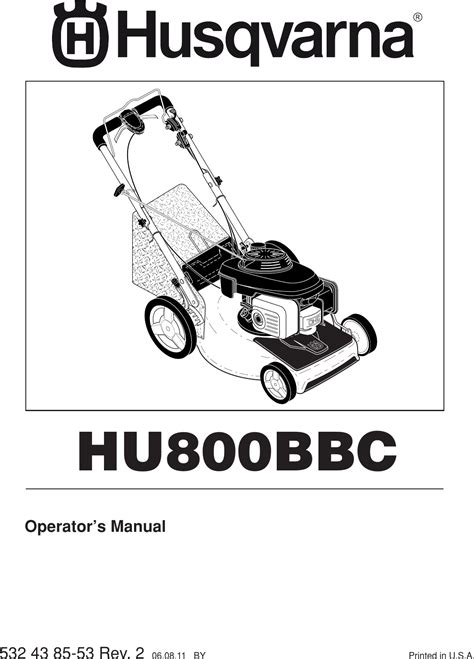 Owners Manual For A Husqvarna Riding Mower