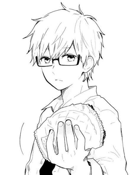 This is mostly comedy and fluff. Anime Boy with Glasses Drawing | Anime boy sketch, Anime glasses boy, Anime sketch