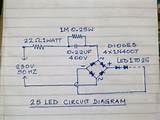 Photos of Mains Operated Led Lamp Circuit