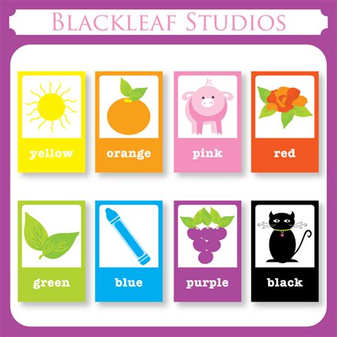 6 Best Images Of Printable Color Flashcards For Toddlers