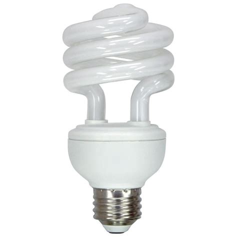 10 Watt Dc 12 Volt Cfl Medium Base Light Bulb Cool And Warm White