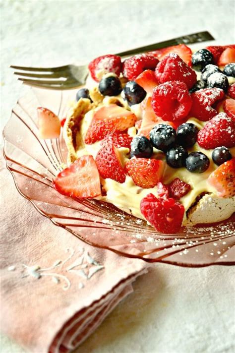 I also used just 1 cup of sugar. Pavlova Meringue with Berries - This Is How I Cook