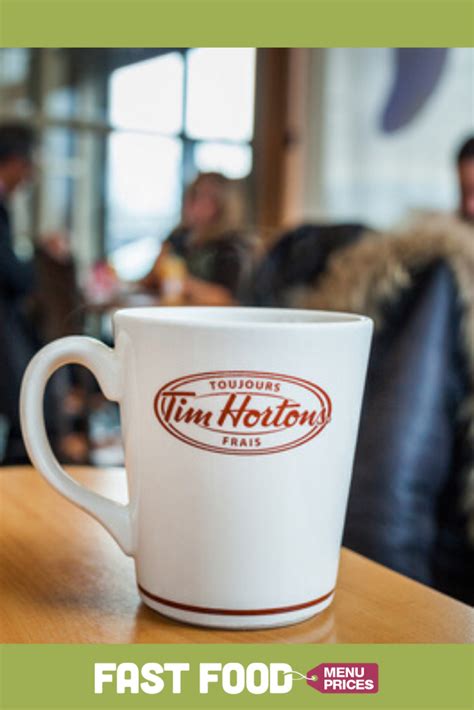 Tim horton's offers coffee, donuts, and bagels along with an assortment of pastries and everyday tim one (1) pepperoni slice with garlic toast. Tim Hortons Prices (With images) | Tim hortons, Tim ...