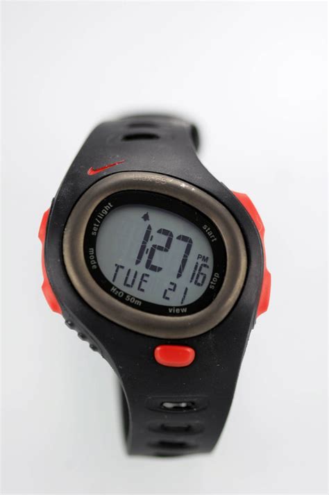 Nike Triax C5 Heart Rate Monitor Sports Watch Timer Alarm Chrono 50m