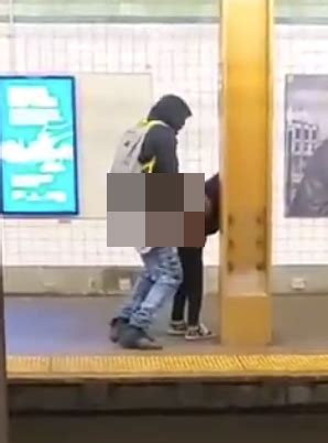 Shocking Pictures Show Brazen Couple Having Sex On New York City Subway
