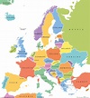 European Continent/Map of Europe | Mappr