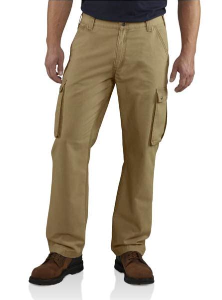 Carhartt Rugged Relaxed Fit Dark Khaki Cargo Pants 100272