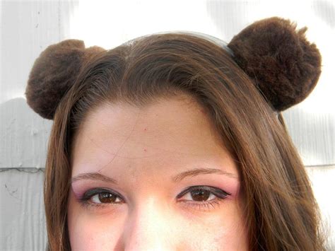 Brown Teddy Bear Ears Headband